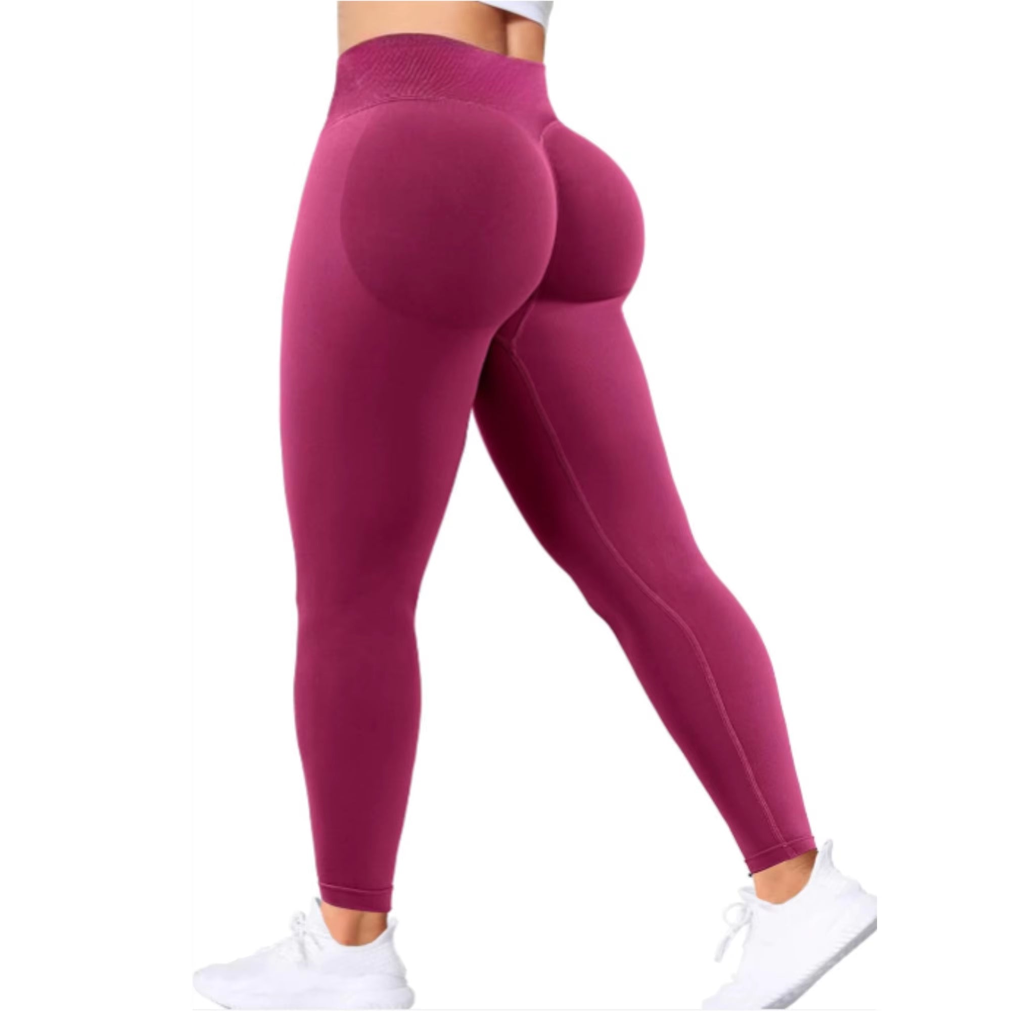 Elevate Your Workout with Our Seamless Women's Yoga Pants - Sexy Hip-Lifting Fit for Ultimate Comfort and Style
